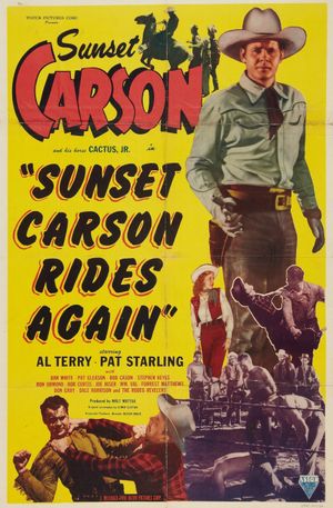 Sunset Carson Rides Again's poster