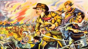 The Flaming Frontier's poster