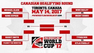 WCPW Pro Wrestling World Cup 2017 • Canadian Qualifier's poster