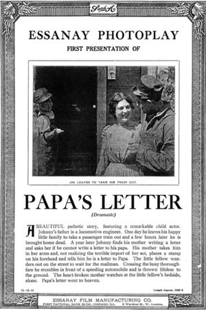Papa's Letter's poster