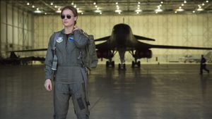 Captain Marvel's poster