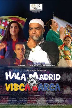 Hala Madrid Visca Barca's poster