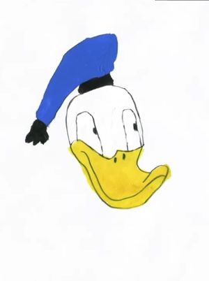 donald daffy's poster