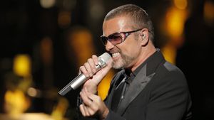 George Michael at the Palais Garnier, Paris's poster