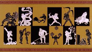 The Twelve Tasks of Asterix's poster