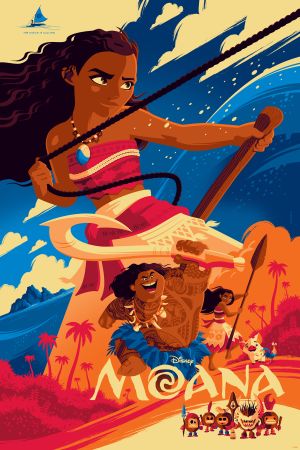 Moana's poster