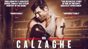 Mr Calzaghe's poster