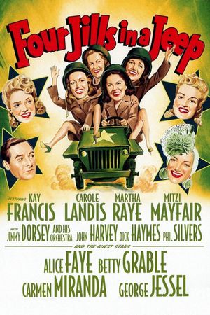 Four Jills in a Jeep's poster
