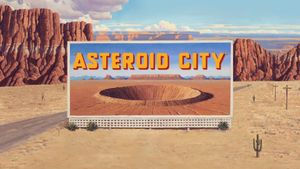 Asteroid City's poster