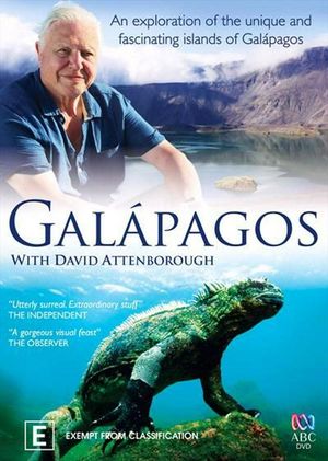 Galapagos with David Attenborough's poster