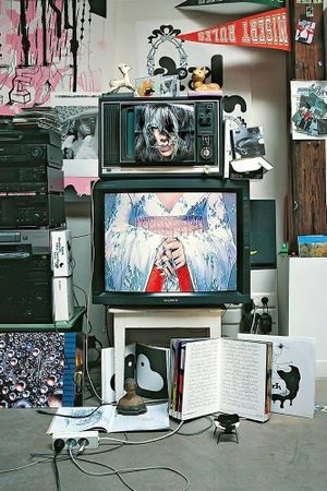 Inside Björk's poster