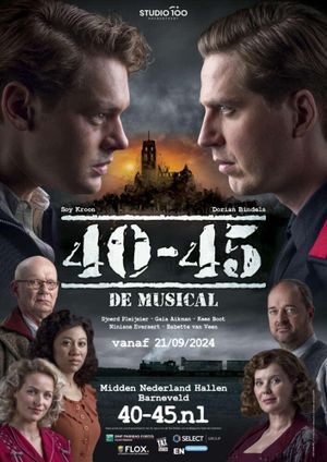 40-45, the Musical's poster