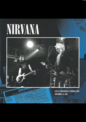 Nirvana Live at the Paradiso's poster