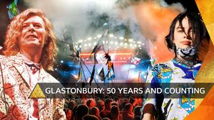 Glastonbury: 50 Years and Counting's poster