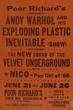 Exploding Plastic Inevitable's poster