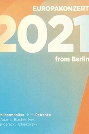 Europakonzert 2021 from Berlin's poster