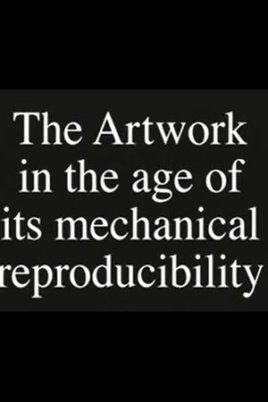 The Artwork in the Age of its Mechanical Reproducibility by Walter Benjamin as told to Keith Sanborn's poster