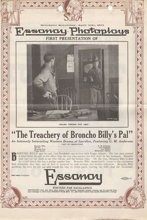 The Treachery of Broncho Billy's Pal's poster