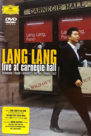 Lang Lang - live at the Carnegie Hall's poster