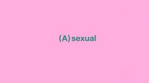 (A)sexual's poster