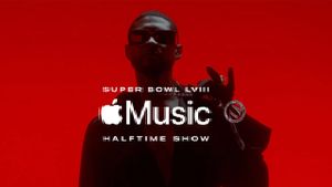 The Apple Music Super Bowl LVIII Halftime Show Starring Usher's poster
