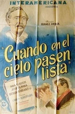 Cuando en el cielo pasen lista's poster