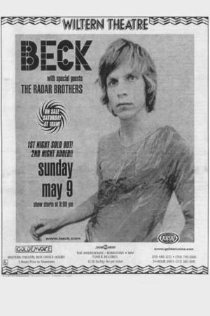 Beck: the Wiltern Theater, Los Angeles's poster