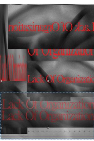 Lack of Organization's poster