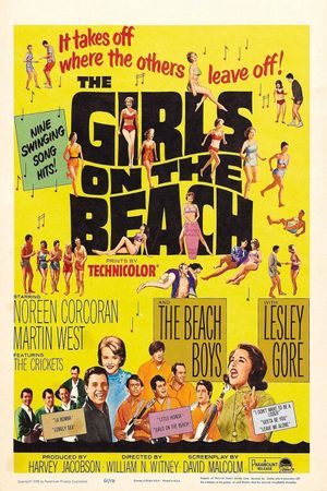 The Girls on the Beach's poster