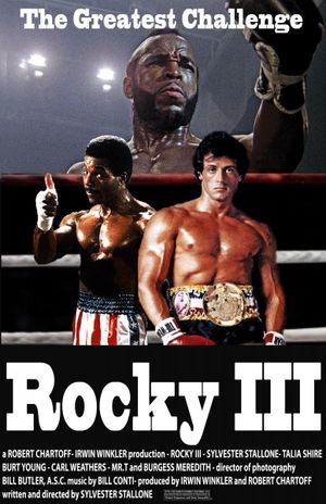 Rocky III's poster