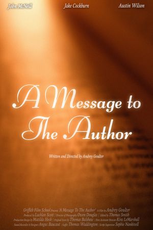 A Message to the Author's poster