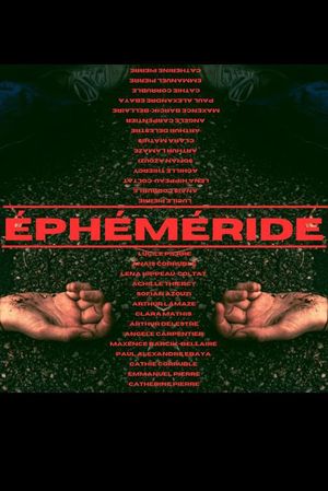 Ephéméride's poster