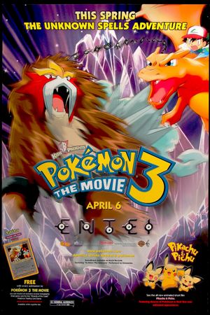 Pokémon 3 the Movie: Spell of the Unown's poster