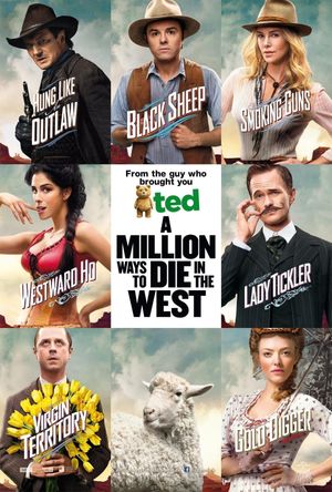 A Million Ways to Die in the West's poster