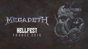 Megadeth: Hellfest 2016's poster