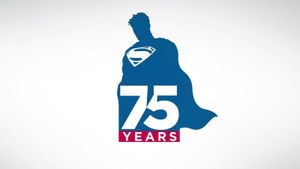 Superman 75's poster