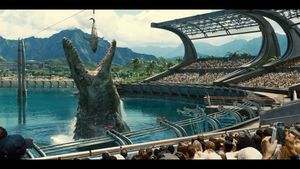 Jurassic World's poster