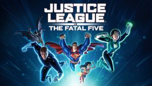 Justice League vs the Fatal Five's poster