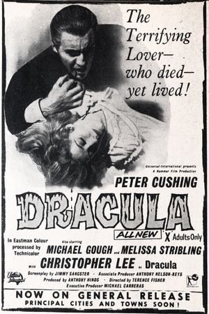 Horror of Dracula's poster