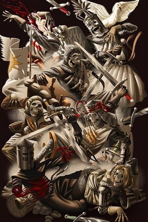 Monty Python and the Holy Grail's poster