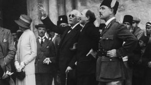 Promises & Betrayals: Britain and the Struggle for the Holy Land's poster