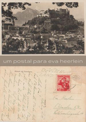 Um postal para Eva Heerlein's poster