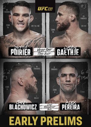 UFC 291: Poirier vs. Gaethje 2's poster