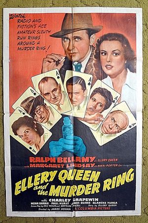 Ellery Queen and the Murder Ring's poster