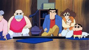 Crayon Shin-chan: Pursuit of the Balls of Darkness's poster