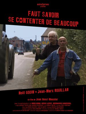 Faut savoir se contenter de beaucoup's poster