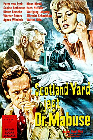 Dr. Mabuse vs. Scotland Yard's poster
