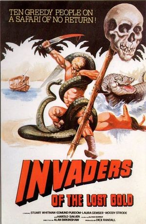 Invaders of the Lost Gold's poster