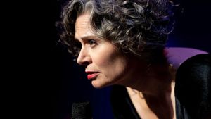 Judith Lucy: Judith Lucy Vs Men's poster