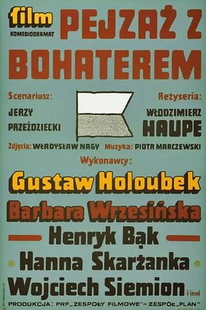 Pejzaz z bohaterem's poster